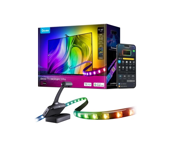 Govee TV Backlight 3 Pro 75-85" SMART LED podsvícení RGBIC