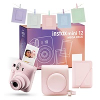 Fujifilm MINI 12 MEGA PACK ružovy