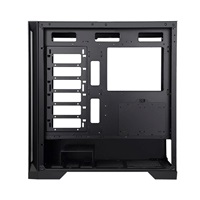 EVOLVEO Ptero Q2G, skříň ATX, 4x ARGB ventilátor, čelní+boční panel sklo, černá