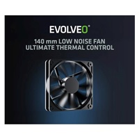 EVOLVEO G650 zdroj 650W, 80+ GOLD, ATX 3.1, aPFC, 140 mm ventilátor