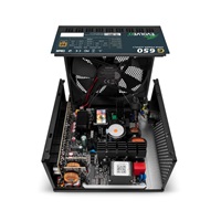 EVOLVEO G650, zdroj 650W, 80+ GOLD, ATX 3.1, aPFC, 140 mm ventilátor, plně modulární, záruka 3 roky, černý