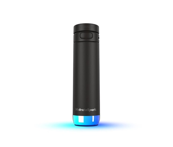 HidrateSpark PRO 2 chytrá lahev s brčkem, 621 ml, černá