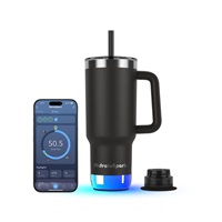 HidrateSpark PRO 2 Tumbler, 887 ml, černý