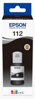 BAZAR - EPSON ink čer 112 EcoTank Pigment Black ink bottle - Poškozený obal (Komplet)