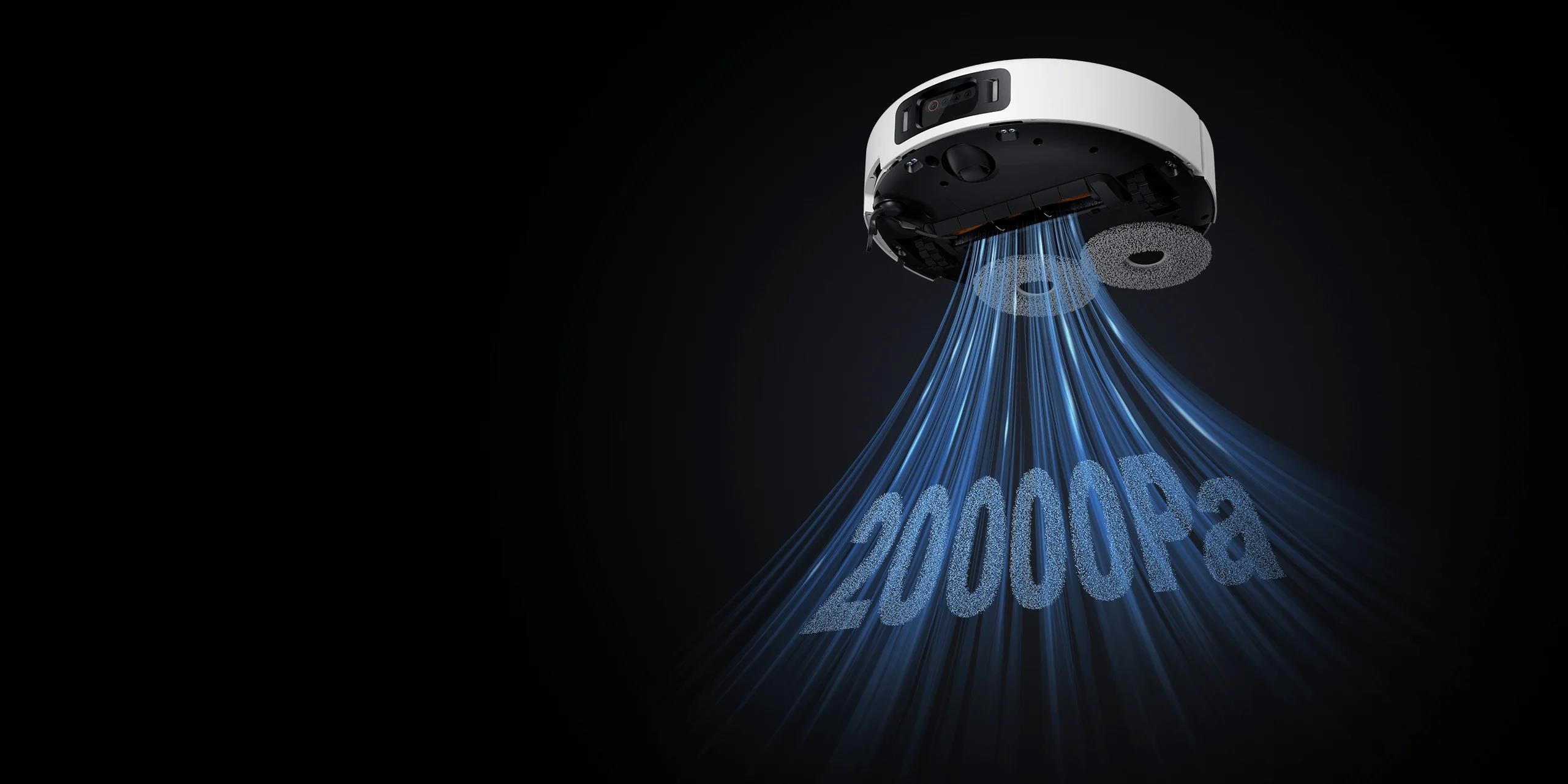 Obr. Mimoriadne výkonný sací výkon 20 000 Pa 1778773g