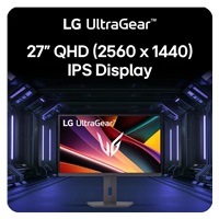 LG MT IPS LCD LED 27" 27G610A-B - IPS panel, 2560x1440, 200Hz, 2xHDMI, DP, pivot,