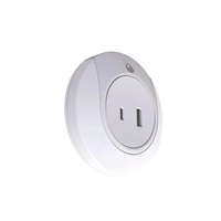 WG - Noční LED světlo do zásuvky s USB / WG FireFly / white