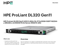 HPE PL DL320g11 4510 (2.4/12C) 2x32G (p64706) NS204(2x480) MR408i-o 8SFF 2x1000W 2p1G Smart Choice