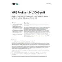 HPE PL ML30g11 6315P (2.8G/4C4T) 1x32G 2x1TB SATA 4LFF-NHP 1x350 VROC 4p1G NBD311 Smart Choice