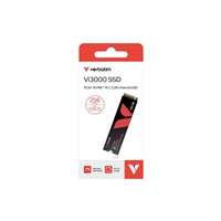 VERBATIM SSD Vi3000 Internal PCIe NVMe M.2 SSD 256GB , W 1300/ R 3300 MB/s
