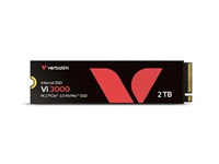 VERBATIM SSD Vi3000 Internal PCIe NVMe M.2 SSD 2TB , W 3000/ R 3300 MB/s
