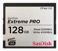 BAZAR - SanDisk CFAST 2.0 128GB Extreme Pro (525 MB/s VPG130) - Rozbaleno (Komplet)