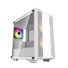 DEEPCOOL Case CC360 WH ARGB, mATX, Průhledná bočnice, 3x120mm Fan, bílá
