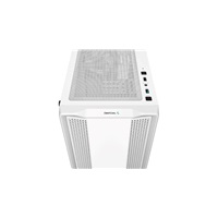 DEEPCOOL Case CC360 WH ARGB, mATX, Průhledná bočnice, 3x120mm Fan, bílá