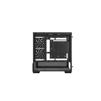 DEEPCOOL Case CG380 3F, mATX, ARGB, Průhledná bočnice, 3x120mm Fan, černá