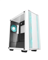DEEPCOOL Case CC560 WH V2, ATX, Průhledná bočnice, 4x120mm Fan, bílá