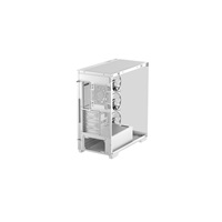 DEEPCOOL Case CG580 4F V2 WH, ATX, Průhledná bočnice, 4x120mm ARGB, bílá