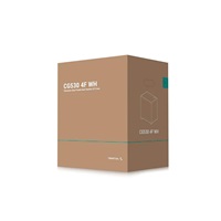 DEEPCOOL Case CG530 4F WH, ATX, Průhledná bočnice, 4x120mm ARGB, bílá