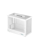 DEEPCOOL Case CH160 PLUS WH, mATX, Průhledná bočnice, bílá