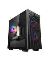 DEEPCOOL Case MATREXX 40 3FS, mATX, 3x120mm Fan, černá