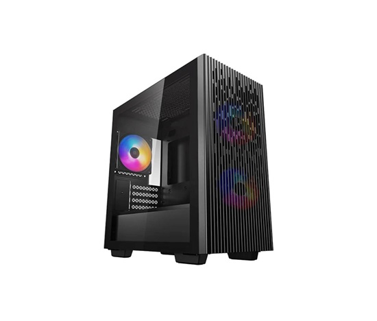 DEEPCOOL Case MATREXX 40 3FS, mATX, 3x120mm Fan, černá