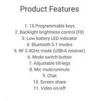 DELL KLÁVESNICA Pro Premium Collaboration Keyboard - KB900 - Czech/Slovak (QWERTZ)