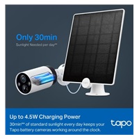 BAZAR - TP-Link Tapo A200 solární panel k Tapo C425, Tapo C420, Tapo DS205 - Rozbaleno (Komplet)