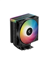 DEEPCOOL CPU Chladič AG400 BK ARGB V2, 1x120, LGA1851, AM5, černá