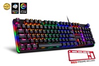 CONNECT IT Herní klávesnice NEO2 + Black, mechanická, USB, ARGB, CZ+SK, černá