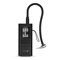 CONNECT IT Přenosný kompresor a powerbanka AirFlow 2v1, 6000mAh, USB-C, Černá