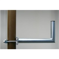 Držák antény na stožár, galvanický zinek, délka 35cm