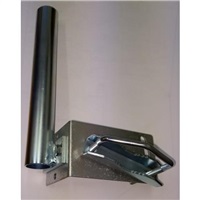 Držák antény na stožár pro NanoStation s náklonem, galvanický zinek, délka 7cm