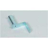 Držák antény na zeď mini, galvanický zinek, délka 8,5cm, výška 8,5cm