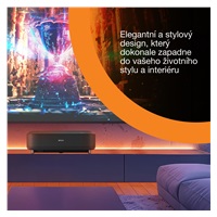 Epson Lifestudio Grand – EH-LS670B metalická čierna, 4K PRO-UHD, 3600lm, HDMI, USB, Google TV, 240Hz
