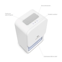 TrueLife AIR Dehumidifier DH3 White - odvlhčovač vzduchu