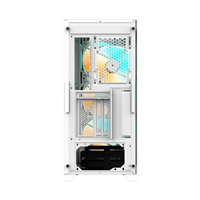GIGABYTE case GB-C301GW V2, Mid tower, Průhledná bočnice, 4x 120mm ARGB Fan, bílá