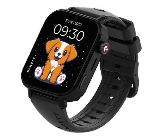 BAZAR - Garett Smartwatch Kids Rel 4G černá - Po opravě (Komplet) bazar