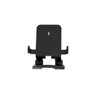 1stCOOL bezdrátová přenosná QI nabíječka 15W, panáček, USB-C, černá