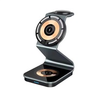 1stCOOL bezdrátová QI nabíjecí stanice 3v1, 21W, MagSafe, USB-C, černá