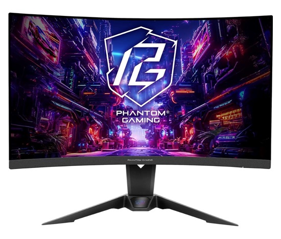 ASROCK LCD - 27" Gaming monitor PG27QRT2A, 2560 x 1440 QHD, 180Hz, 5000:1, 300cd/m2, 1ms, 2xHDMI, 1xDP