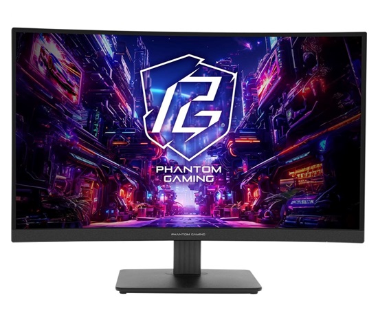 ASROCK LCD - 27" Gaming monitor PG27QRT1B, 2560 x 1440 QHD, 180Hz, 5000:1, 300cd/m2, 1ms, 2xHDMI, 1xDP
