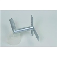 Držák antény na zeď, tvar T, žárový zinek, délka 20cm