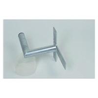 Držák antény na zeď, tvar T, žárový zinek, délka 20cm