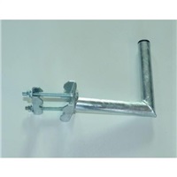 Držák antény na stožár mini, žárový zinek, délka 20cm