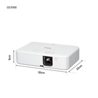 BAZAR - EPSON projektor CO-FH02, 1920x1080, 16:9, 3000ANSI, HDMI, USB, Android TV, 12000h durability ECO - Poškozený oba