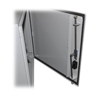 XtendLan 19" venkovní vodotěsný rozvaděč 30U 600x600, krytí IP55, 3-bodový zámek, šedý