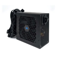 1stCOOL skříň Rainbow 4, Mid Tower, ATX, AU, Průhledná bočnice, 4x 120mm Fan, 650W, 88+, Černá