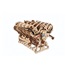 Ugears 3D dřevěné mechanické puzzle Motor V8