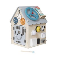 2Kids Toys Activity board Domeček šedý