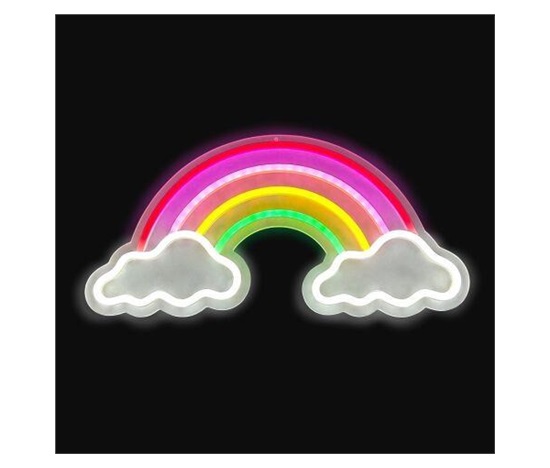2Kids Toys LED NEON LIGHT lampička Duha s mraky